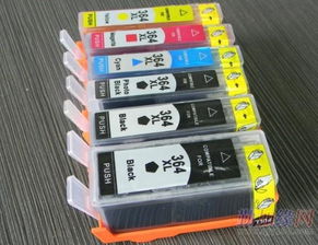 惠普HP364XL BK、PBK、C、M、Y帶芯片墨盒 特點、用途與使用指南